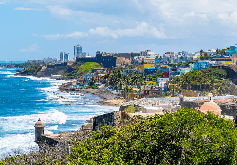 Image of beach in Puerto Rico