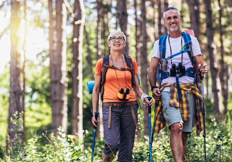 Nature loving couple discusses aligning their money with their values